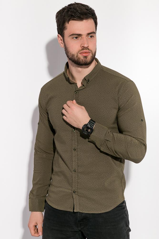 Сорочка чоловіча Time of Style AG-0010144 one size Хакі - фото 2