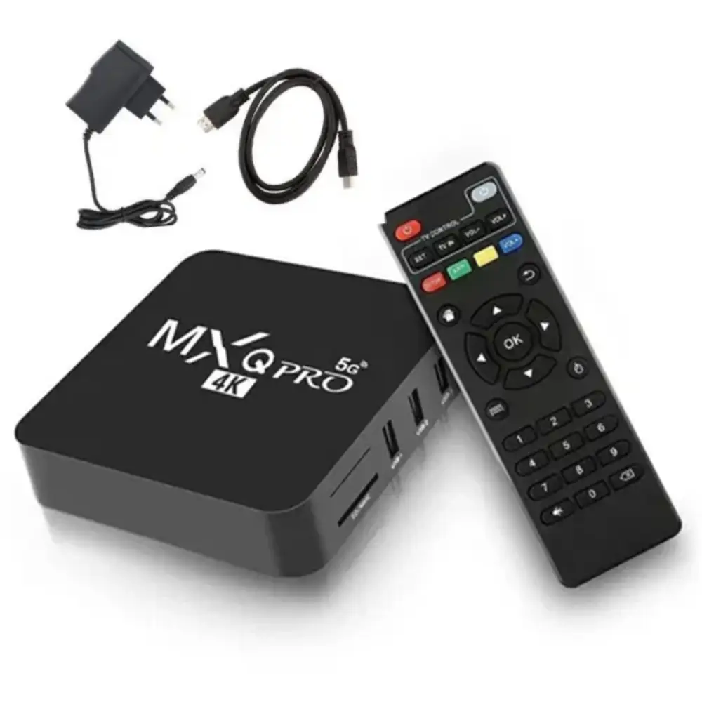 Приставка ТВ андроід бокс з пультом Smart Box 4K Android 13.0 медіаплеєр міні (4004)
