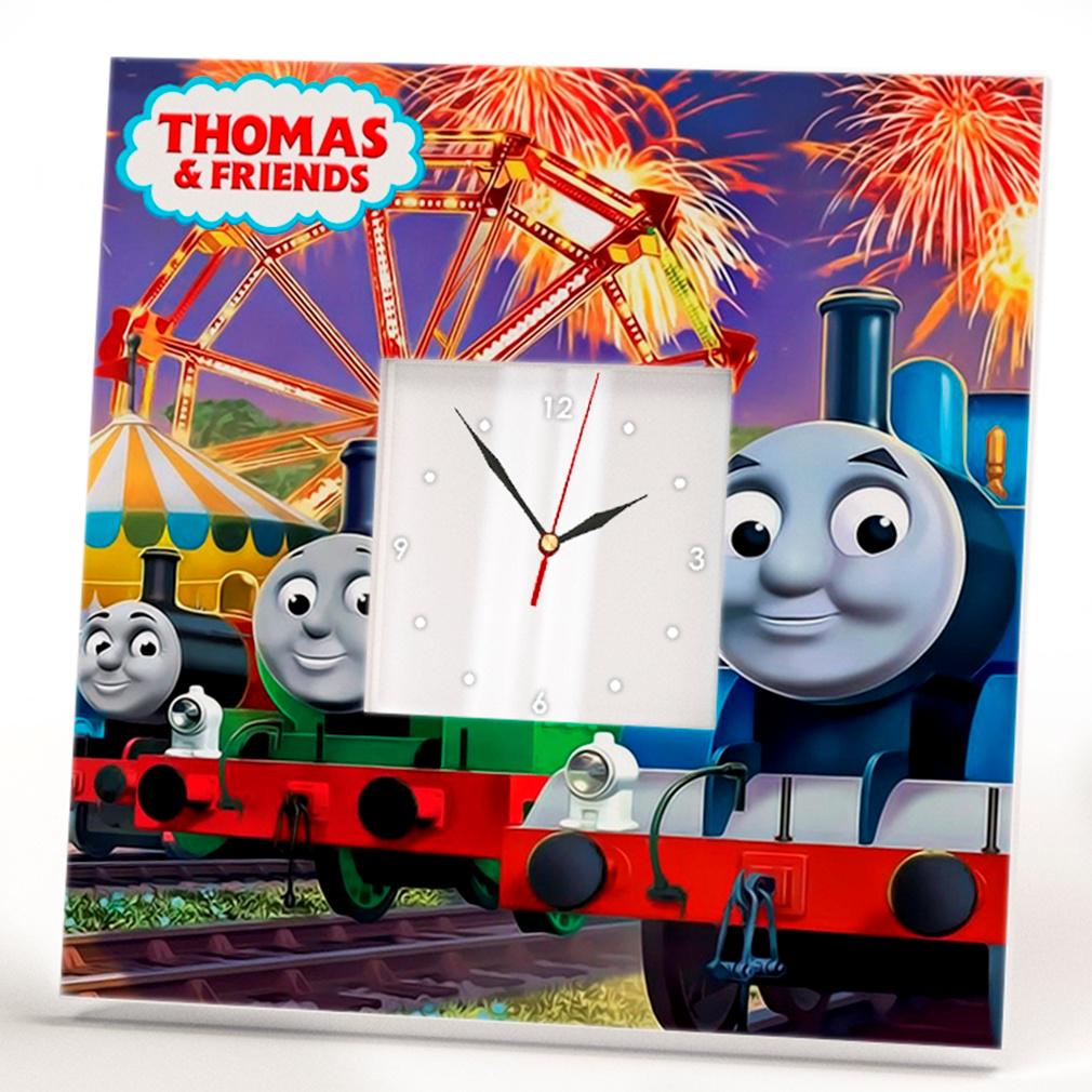Часы "Томас и друзья" 260x260 мм (C03393) Часы "Томас и друзья" 260x260 мм (C03393)