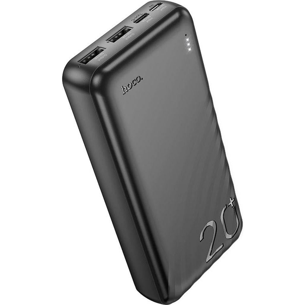 Батарея портативная Hoco J123A Element 22,5W 20000mAh Black
