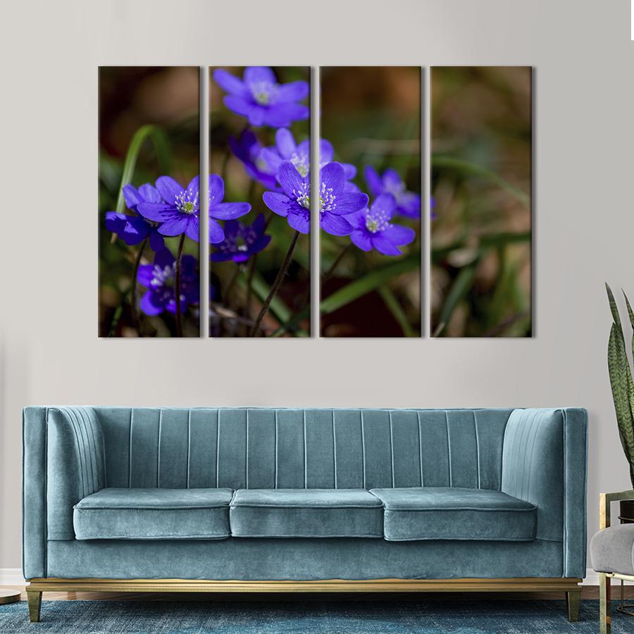 Картина на холсте Садовые цветы 149x93 см (828-41)