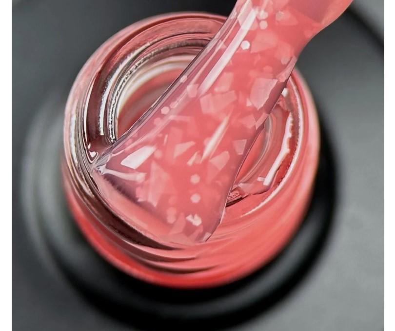 База для гель-лаку каучукова з поталлю Saga Leaf Base №09 9 мл