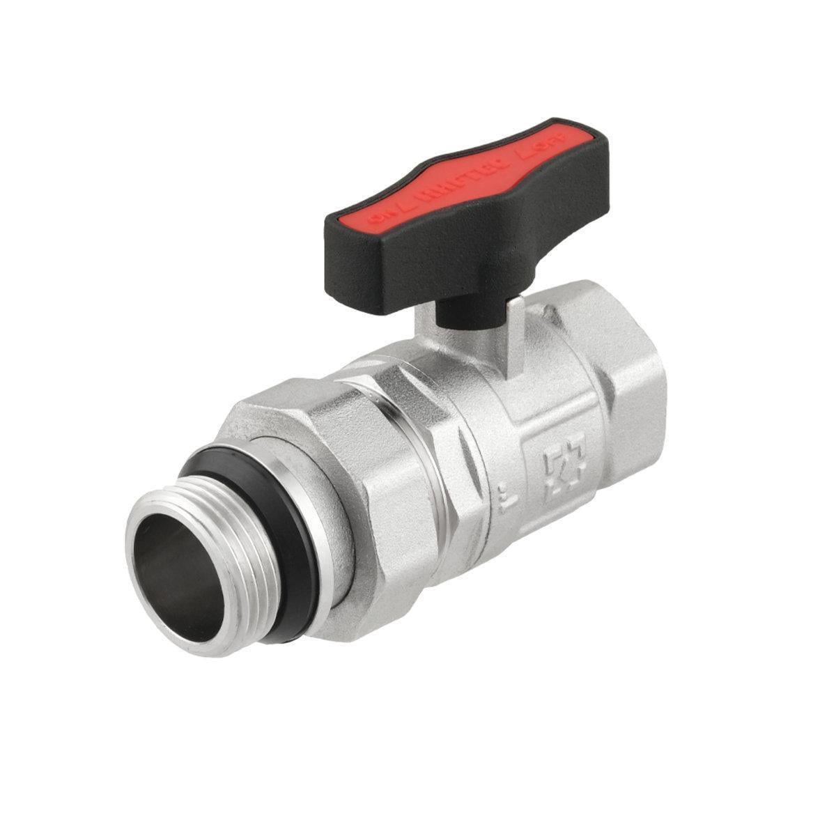 Кран шаровой Raftec GOLD PN50 GRDS03 ВЗ с американкой 1" (SW-98453)