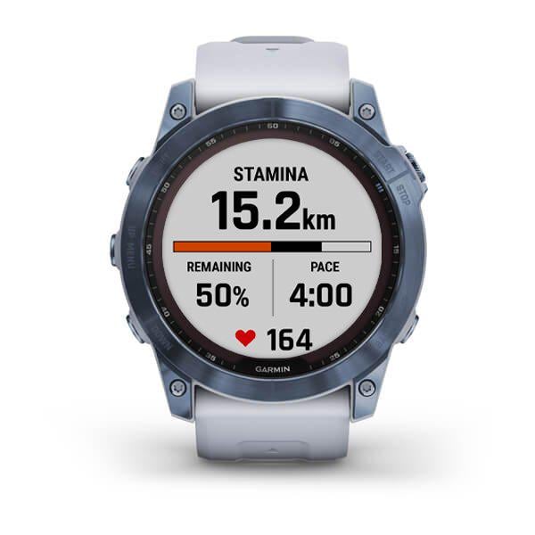 Смарт-часы Garmin Fenix 7X Sapphire Solar DLC Белый (010-02541-15) - фото 6