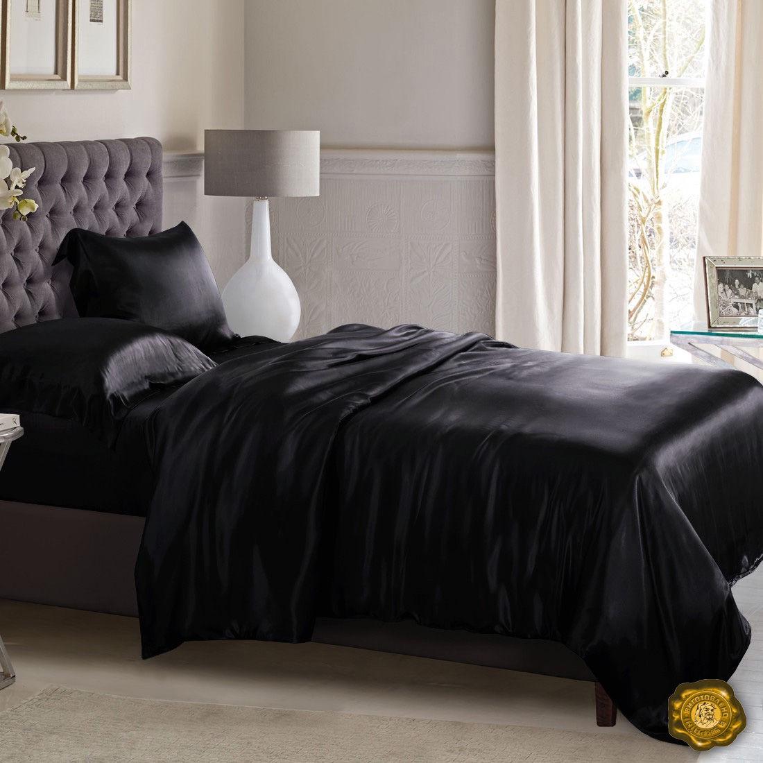 Пододеяльник A0014 200х220 см Черный