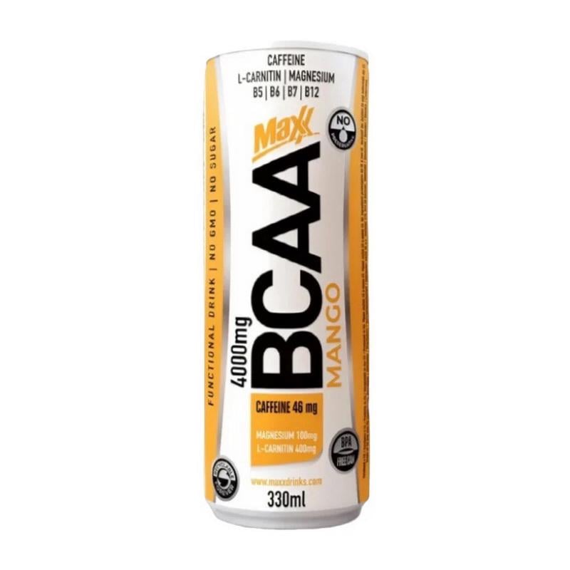 Аминокислоты Maxx BCAA Liquid с L-карнитином и витаминами 330 мл Манго
