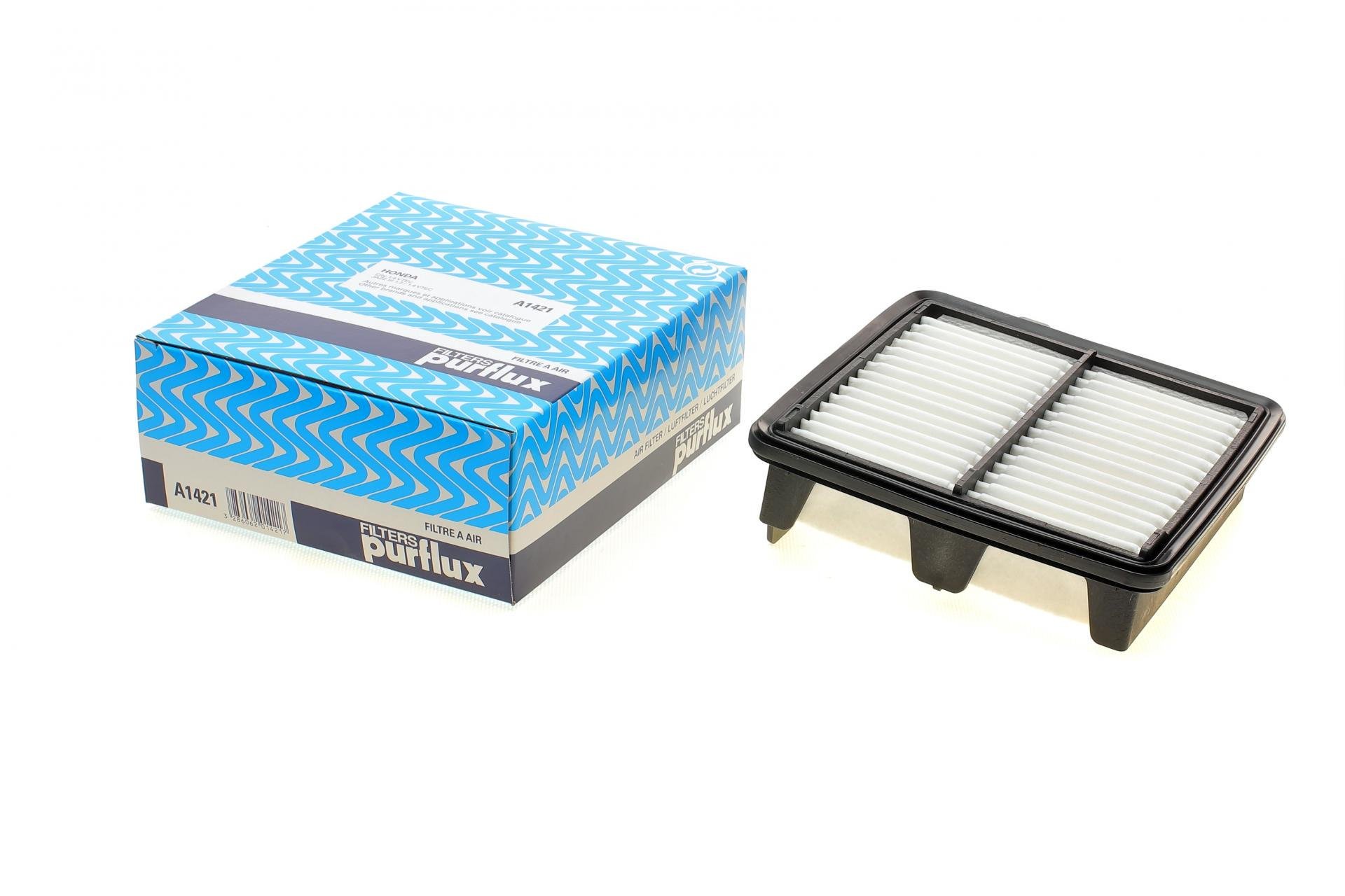 Фильтр воздушный PURFLUX для Honda Jazz 1,2-1,5 08-15/Fit 1,3-1,5 07-15- (A1421)