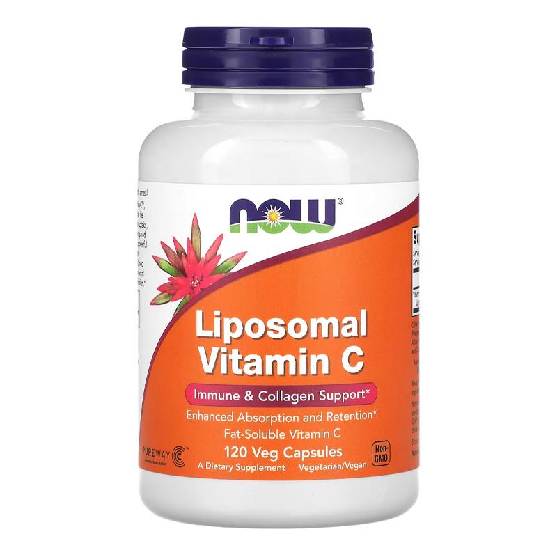 Витамин С NOW Liposomal Vitamin C 120 вега-капс. (22948-01) Витамин С NOW Liposomal Vitamin C 120 вега-капс. (22948-01)
