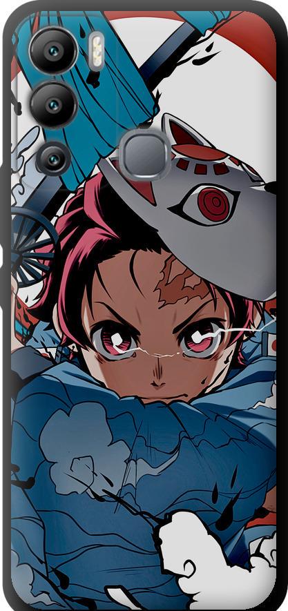 Чехол на Infinix Hot 12i Танджиро Камадо (5574b-2863-42517)