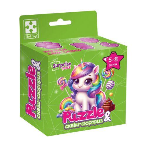 Пазлы игра с сюрпризом Единорожка 2 (2987488239)
