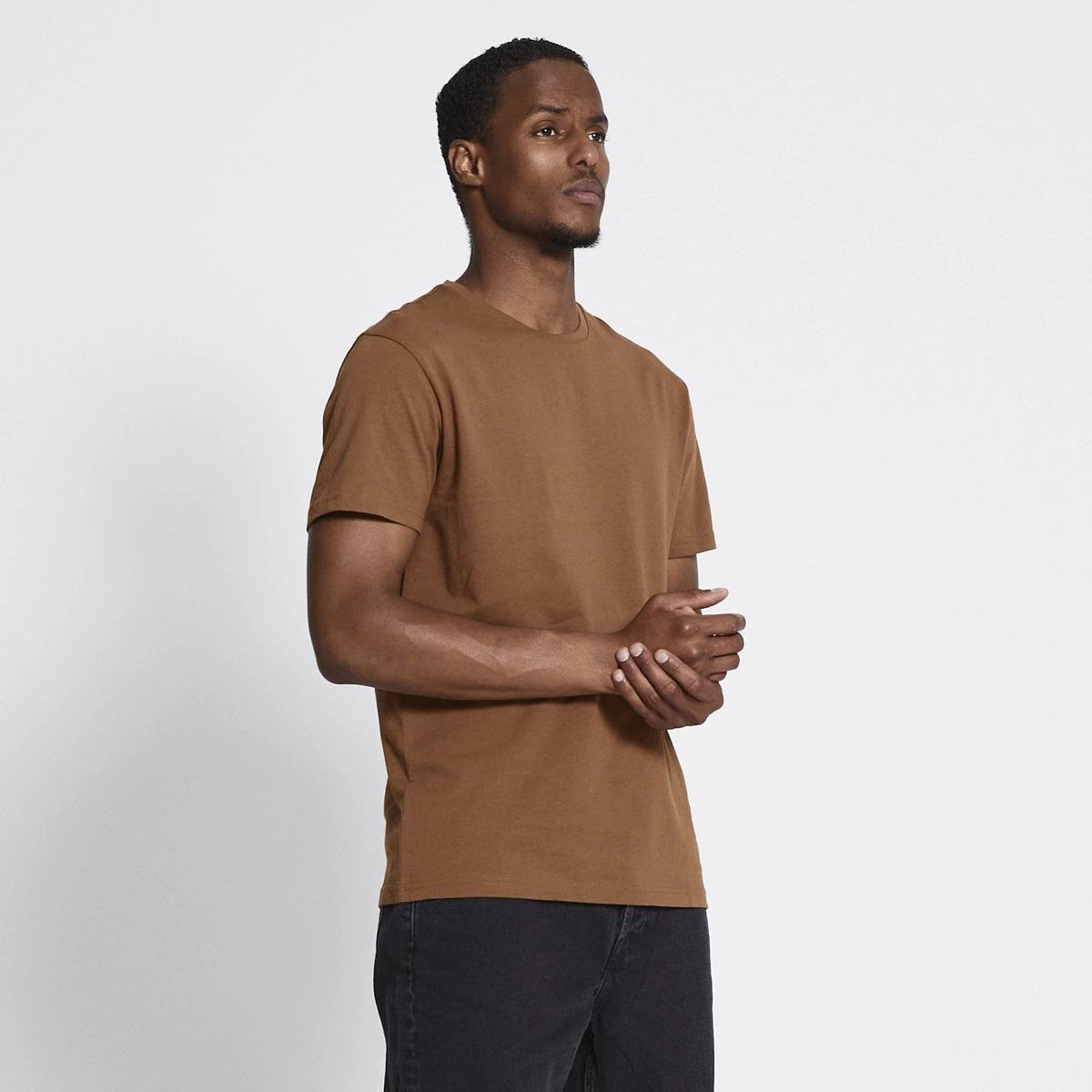 Футболка мужская Lager 157 Basic t-shirt Marlon 10033 M Tobacco