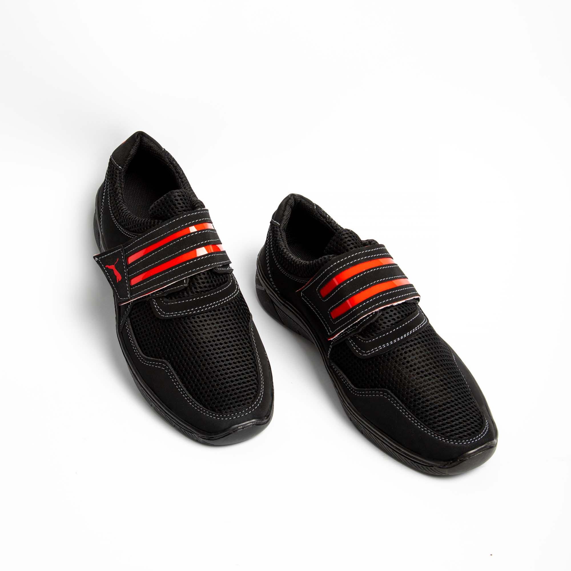 Кросівки чоловічі літні Kindzer LS-300 з сіткою на липучці р. 40 Чорний (30040) - фото 3 Кросівки чоловічі літні Kindzer LS-300 з сіткою на липучці р. 40 Чорний (30040) - фото 3