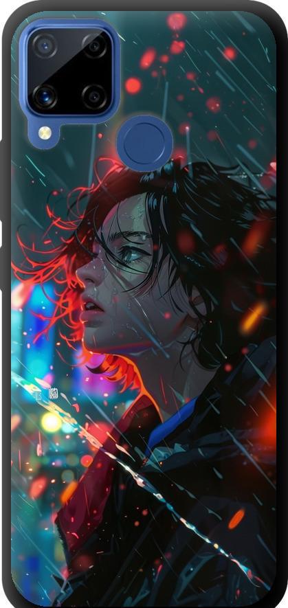 Чехол на Realme C15 Ночные огни (6096b-2063-42517)