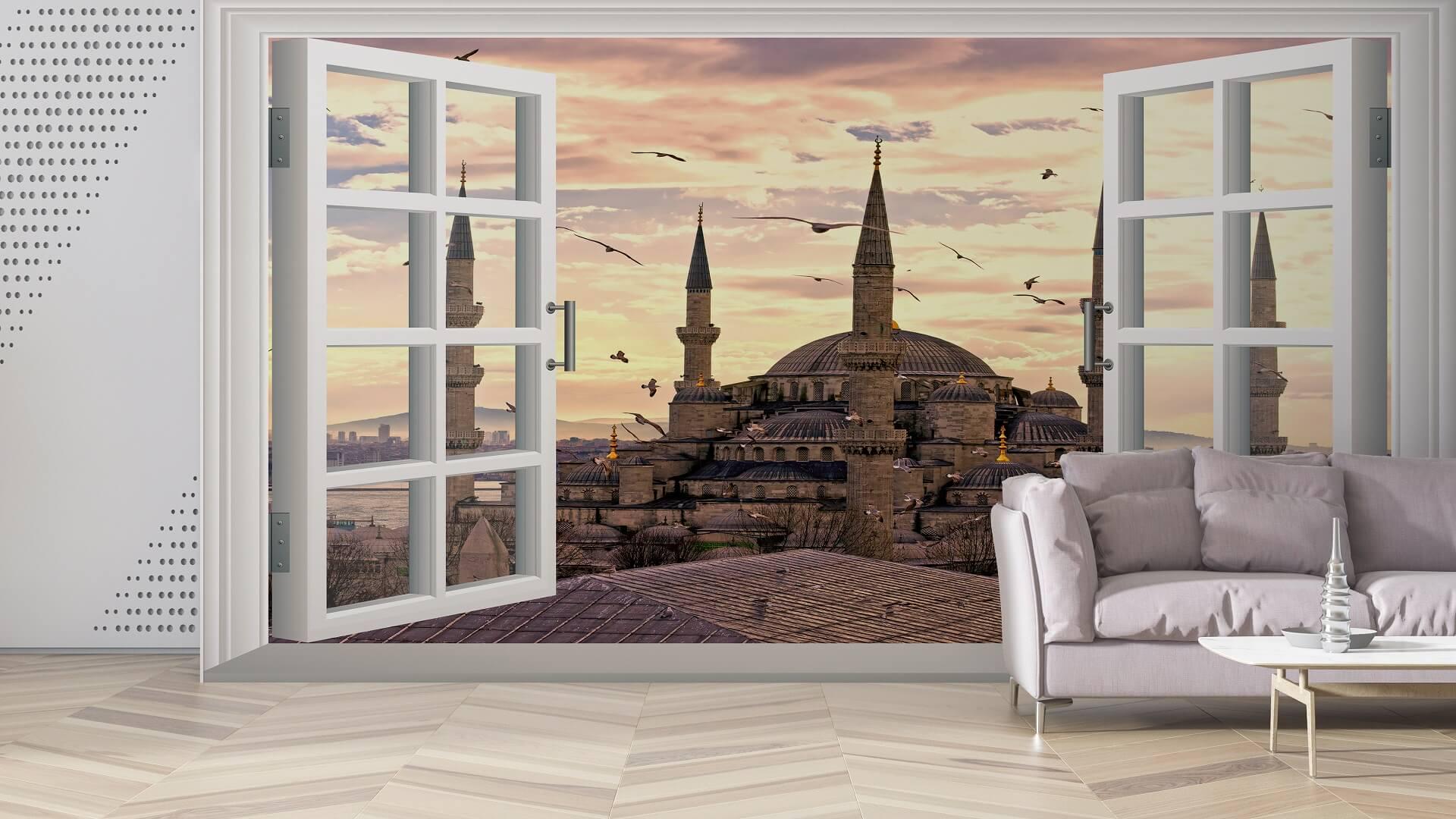 Фотошпалери флізелінові Styleo Print-walls Мечеть Султана 0320 300х250 см (Pw-0320/2)