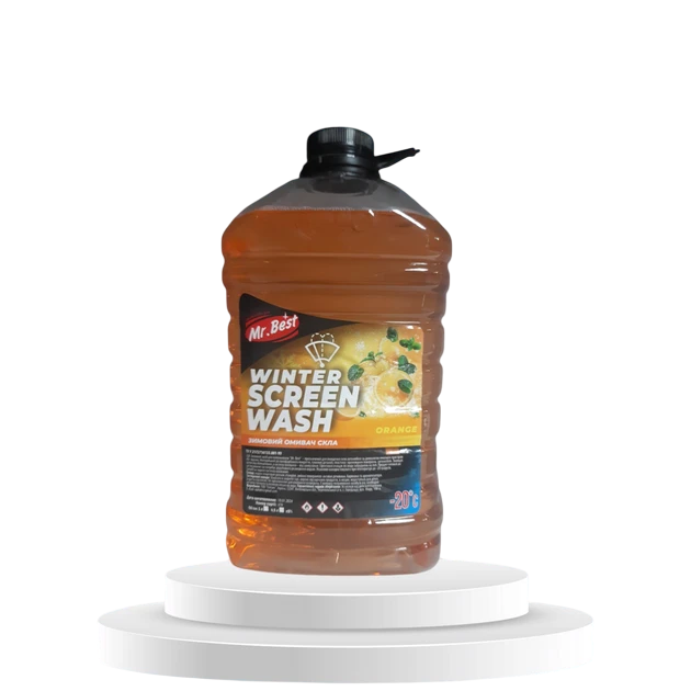 Омыватель стекла зимний Mr.Best -20°C оранжевый апельсин 4,5 л Омыватель стекла зимний Mr.Best -20°C оранжевый апельсин 4,5 л