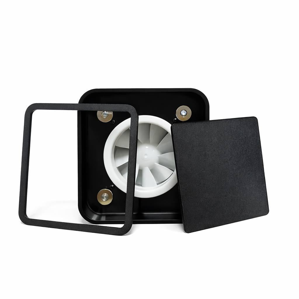 Вытяжной вентилятор под плитку VENTS 125 мм скрытого монтажа 197 м3/ч 32 дБ Black (3159377701) Вытяжной вентилятор под плитку VENTS 125 мм скрытого монтажа 197 м3/ч 32 дБ Black (3159377701)