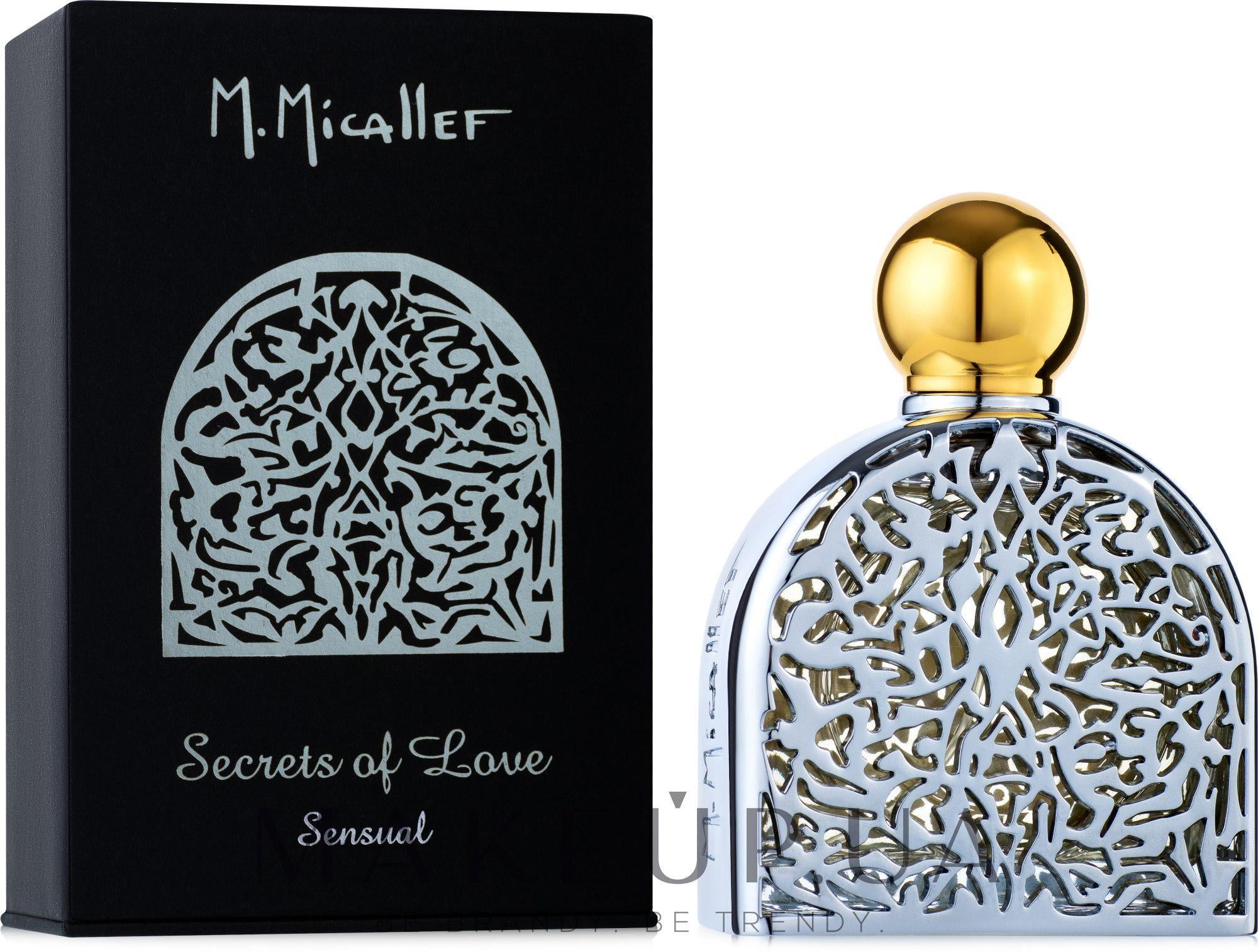 Парфюмированная вода унисекс M. Micallef Secrets Of Love Sensual 75 мл (381490)