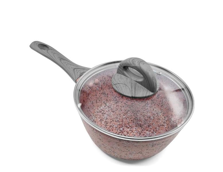 Сотейник литий з кришкою Besser Granite індукційне дно 20х9 см (AN0137646) Сотейник литий з кришкою Besser Granite індукційне дно 20х9 см (AN0137646)