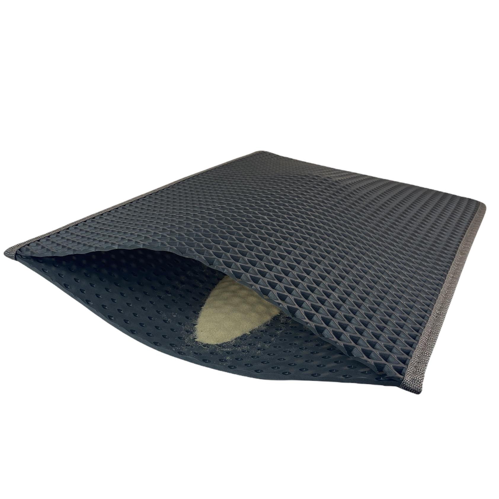Коврик для кошачьего лотка Smart Zoo 60х40 см Серый Коврик для кошачьего лотка Smart Zoo 60х40 см Серый