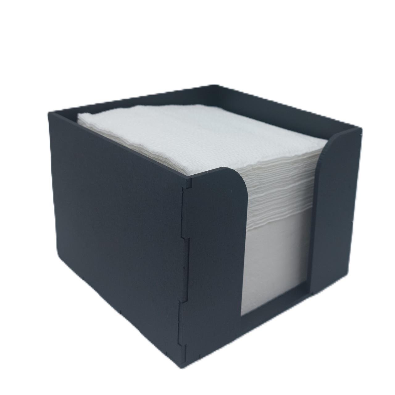 Салфетка-подставка для салфеток Luxyart 1060 ДВП 13,5х13,5х10 см (DN-198)