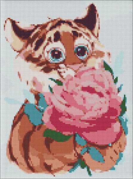 Алмазная мозаика Идейка Цветы для мамы 30x40 см (Id-AMO7099)