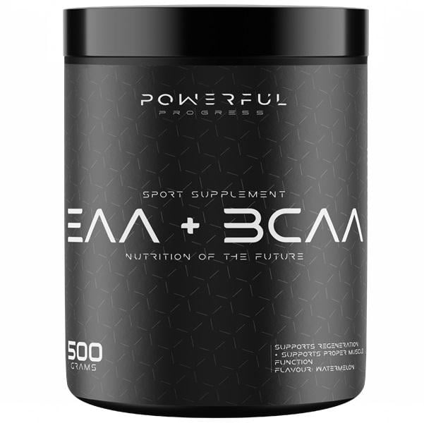 Аминокомплекс для спорта Powerful Progress EAA + BCAA 500 г 50 порций Watermelon (000022562)
