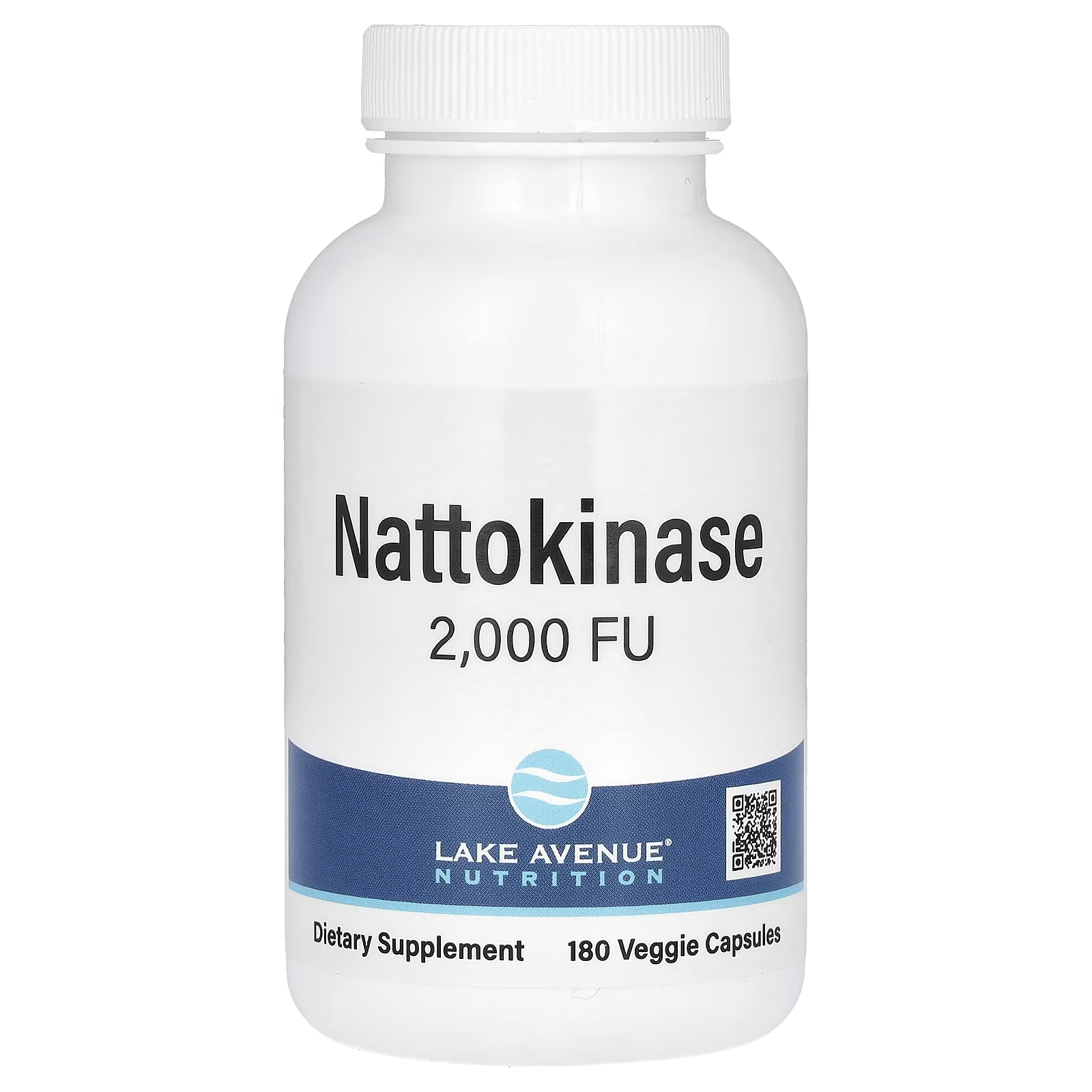 Фермент протеолитический Lake Avenue Nutrition наттокиназа 2000 FU 180 раст. капс. (LKN-01633)