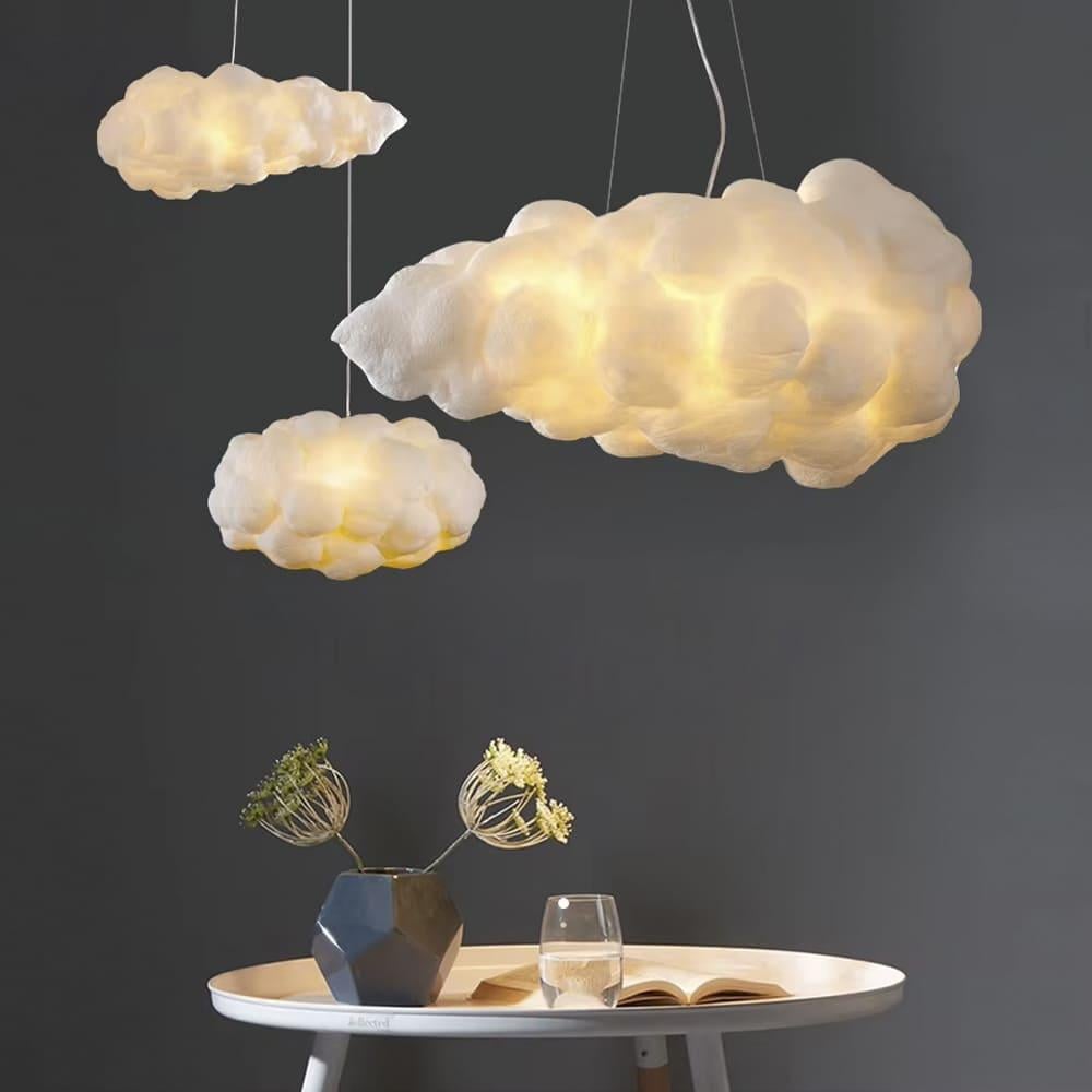 Подвесной светильник с плафоном-облаком 150 см (MJ213-1500) - фото 2 Подвесной светильник с плафоном-облаком 150 см (MJ213-1500) - фото 2