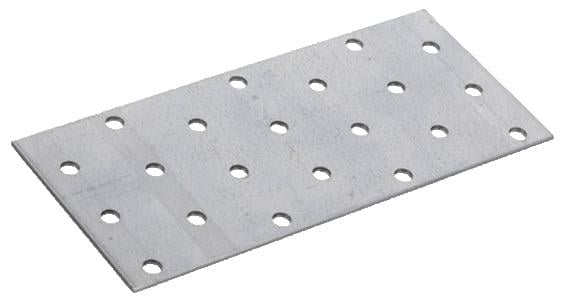 Пластина монтажна перфорована оцинкована ПЛАСТМАКС 100x160x2 мм (28080033)
