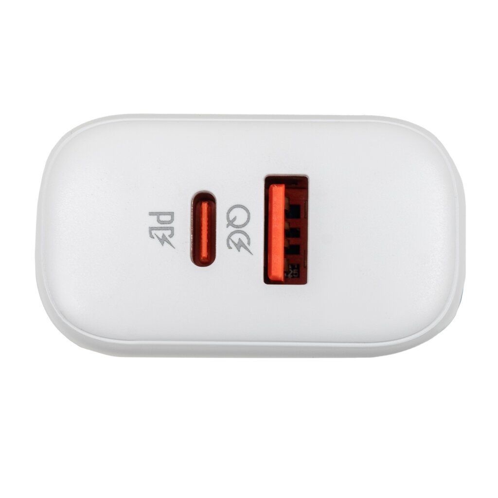 Адаптер сетевой LogicPower 45W 45WCH быстрая зарядка QC кабель в комплекте Белый (615066) - фото 3 Адаптер сетевой LogicPower 45W 45WCH быстрая зарядка QC кабель в комплекте Белый (615066) - фото 3