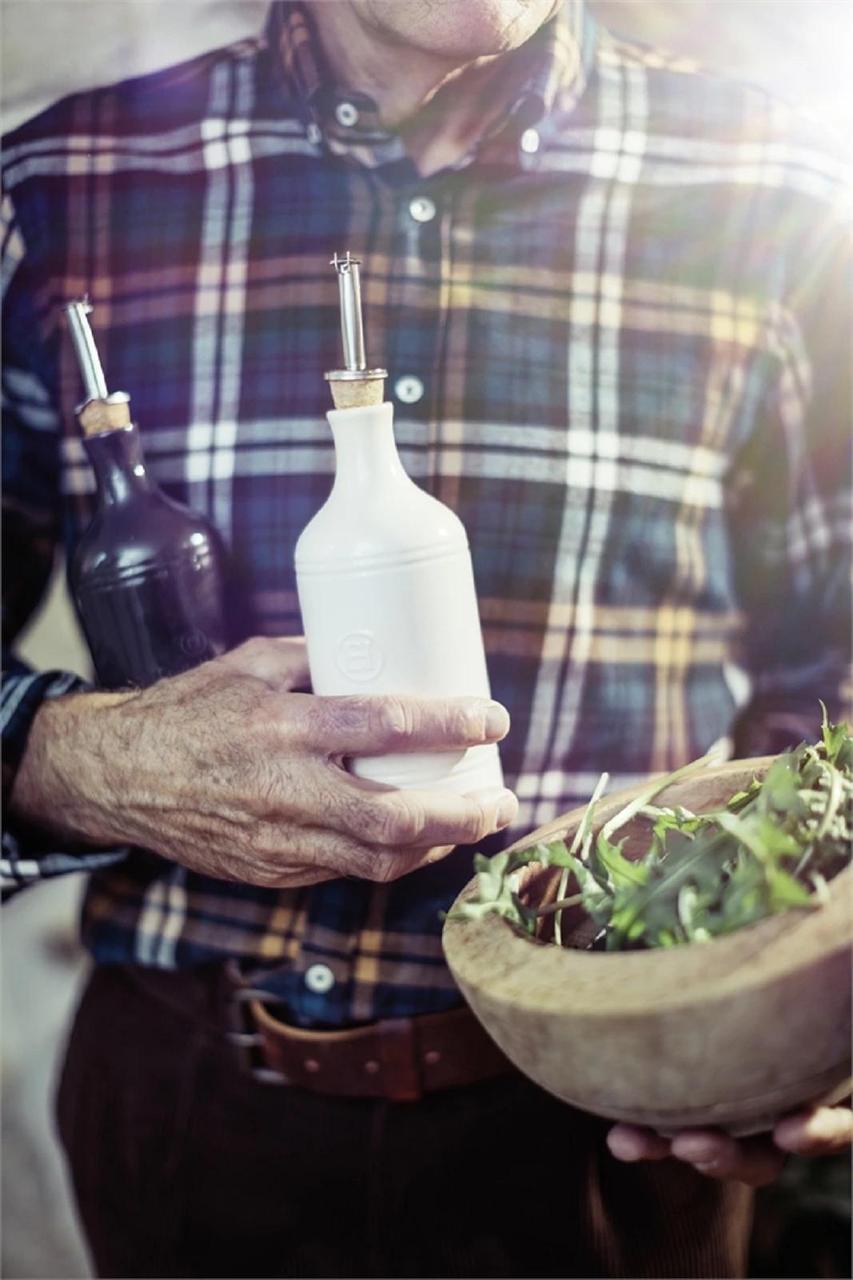 Бутылка для масла керамическая Emile Henry Kitchen Tools 450 мл Белый (020215) - фото 5 Бутылка для масла керамическая Emile Henry Kitchen Tools 450 мл Белый (020215) - фото 5