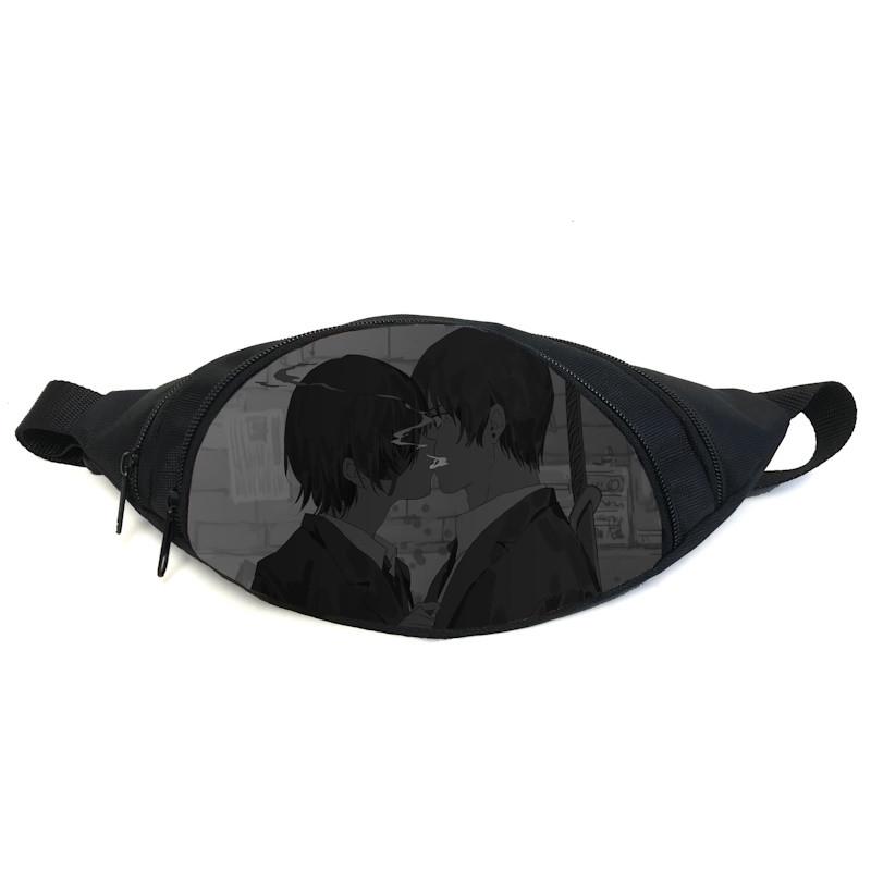 Поясна сумка-бананка Cappuchino toys Людина бензопила GB CwM 050 Чорний (2087115236)