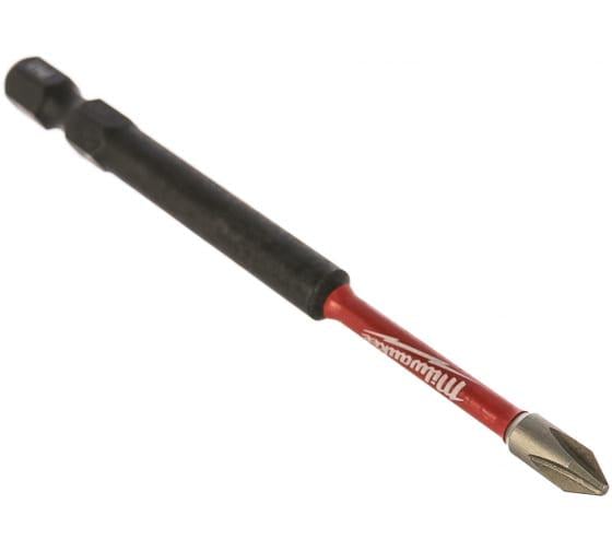 Біта Milwaukee Shockwave PH1 90 мм 1 шт. (4932430851) - фото 2 Біта Milwaukee Shockwave PH1 90 мм 1 шт. (4932430851) - фото 2