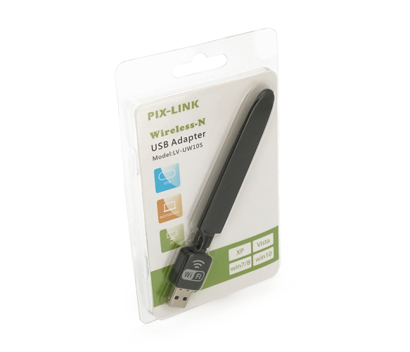 Адаптер VOLTRONIC LV UW10SRK 150 Mbps 2.4GHz USB Black (30472063) - фото 5 Адаптер VOLTRONIC LV UW10SRK 150 Mbps 2.4GHz USB Black (30472063) - фото 5