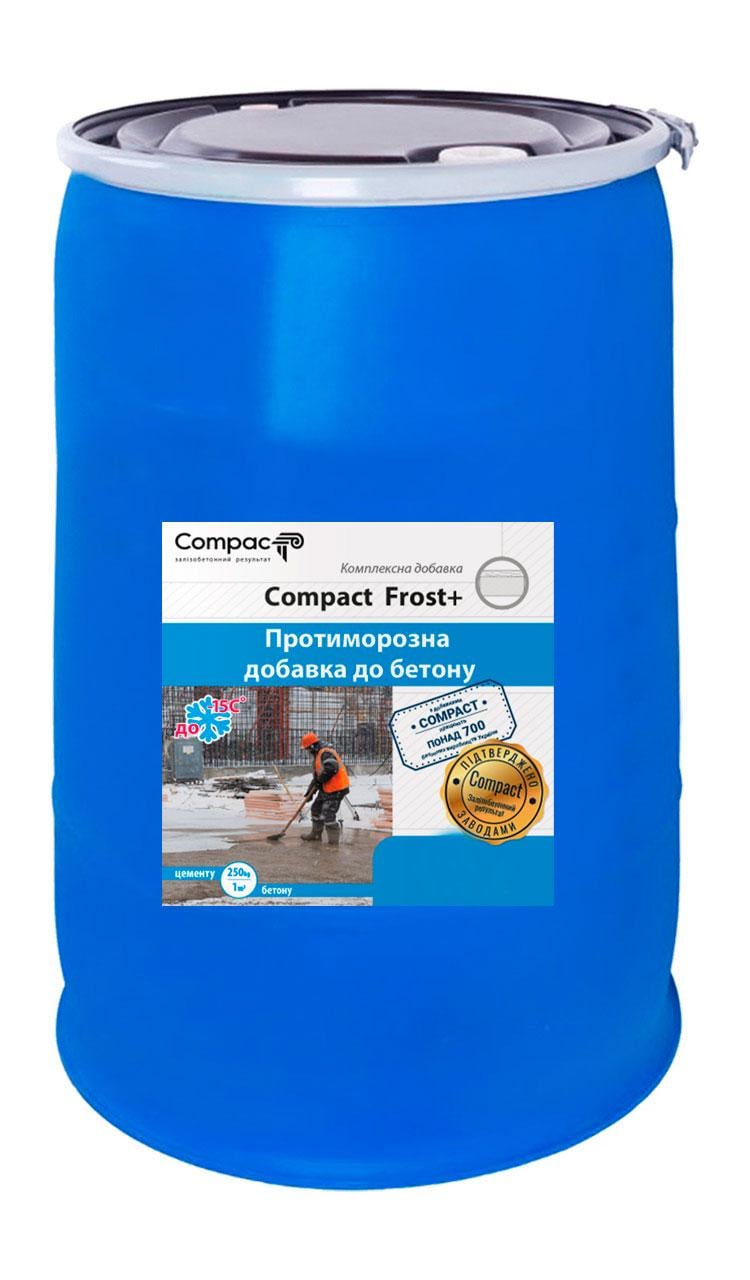 Добавка ротиморозная для бетона Compact Frost+ Euro Антифриз 200 л (017524)