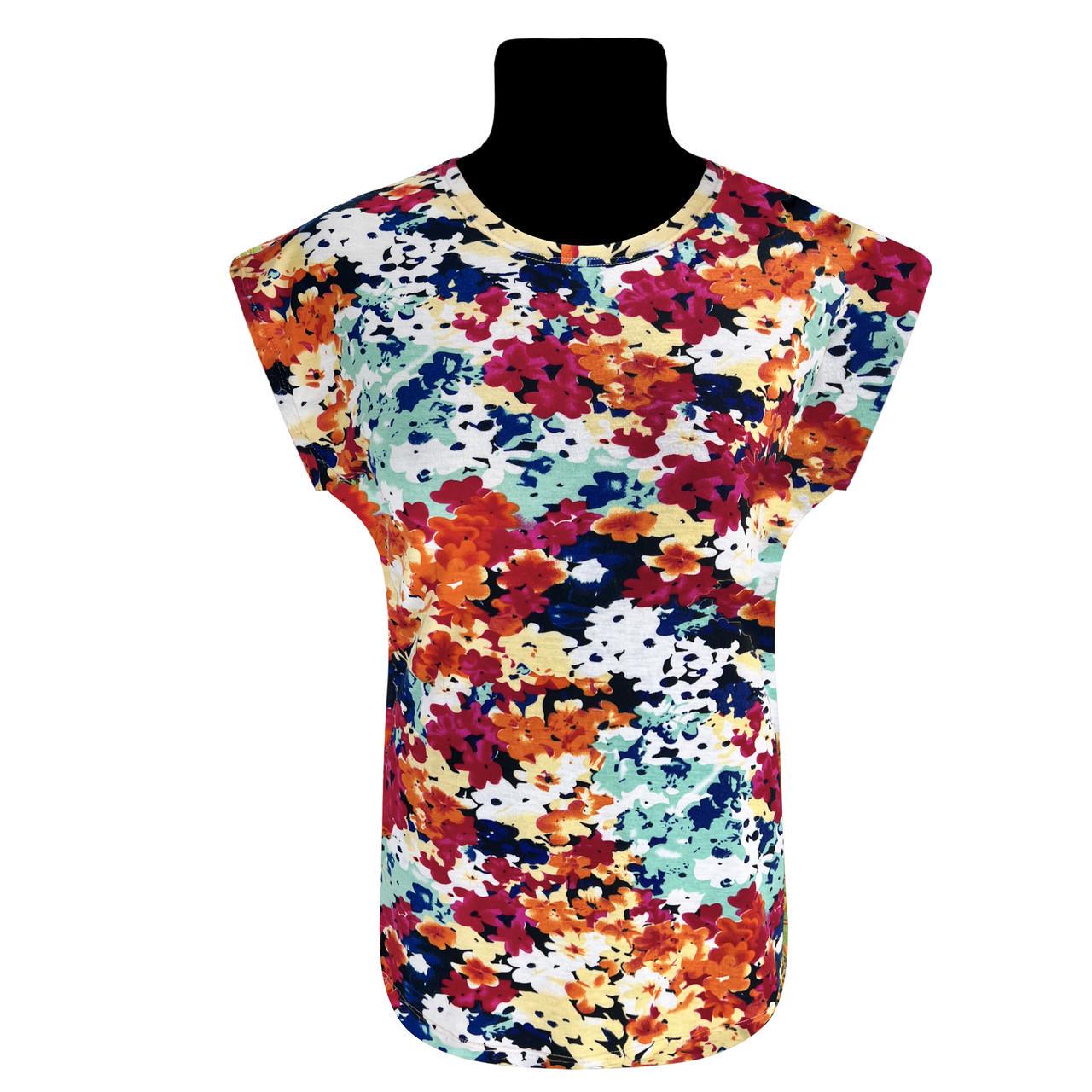 Блузка женская вискоза р.58 Малиновый (4512)