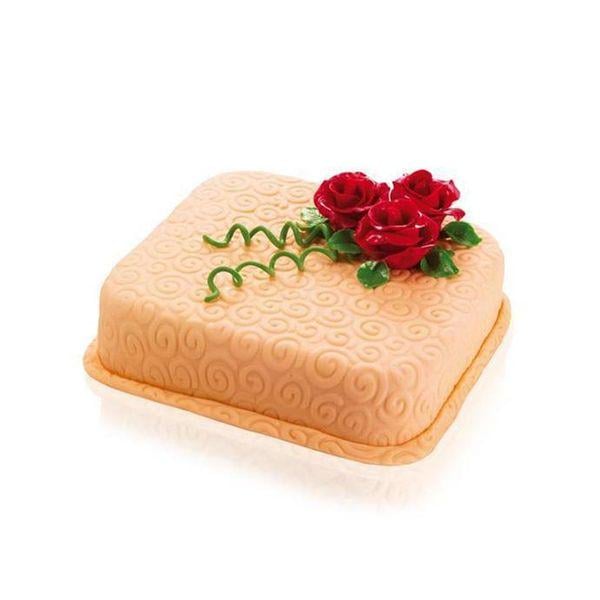 Форма для торта квадратна Tescoma Delicia 24x24 см роз'ємна (623296) - фото 3 Форма для торта квадратна Tescoma Delicia 24x24 см роз'ємна (623296) - фото 3