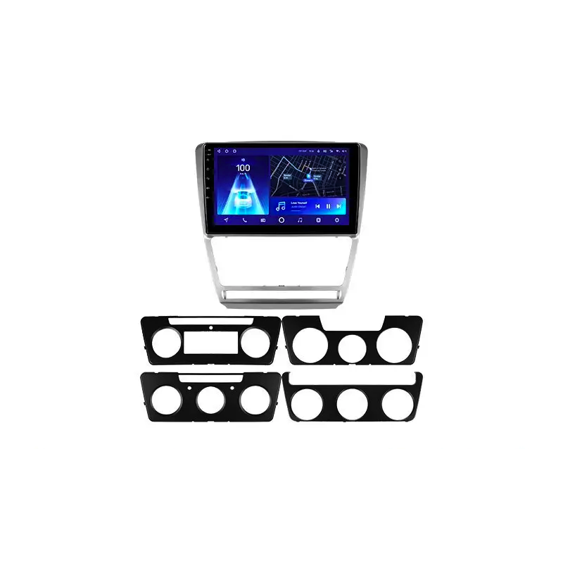 Автомагнитола штатная Teyes для Skoda Octavia 2 A5 2008-2013 Android CC2-PLUS 4+64G Wi-Fi (1415584694)