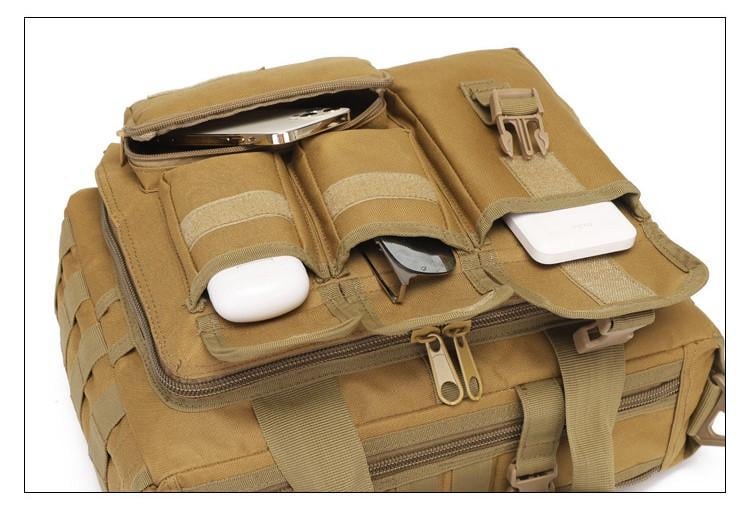 Сумка дорожная Solve большая для документов и ноутбуков Solve Койот (KT6003605) - фото 3 Сумка дорожная Solve большая для документов и ноутбуков Solve Койот (KT6003605) - фото 3