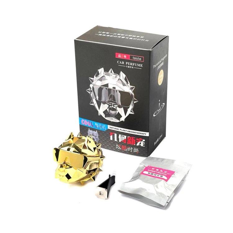 Ароматизатор автомобильный на решетку Питбуль Золотой (3792-Leader) - фото 2 Ароматизатор автомобильный на решетку Питбуль Золотой (3792-Leader) - фото 2