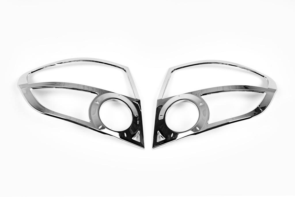 Накладки на стопы Carmos для Hyundai Getz abs-пластик Хром