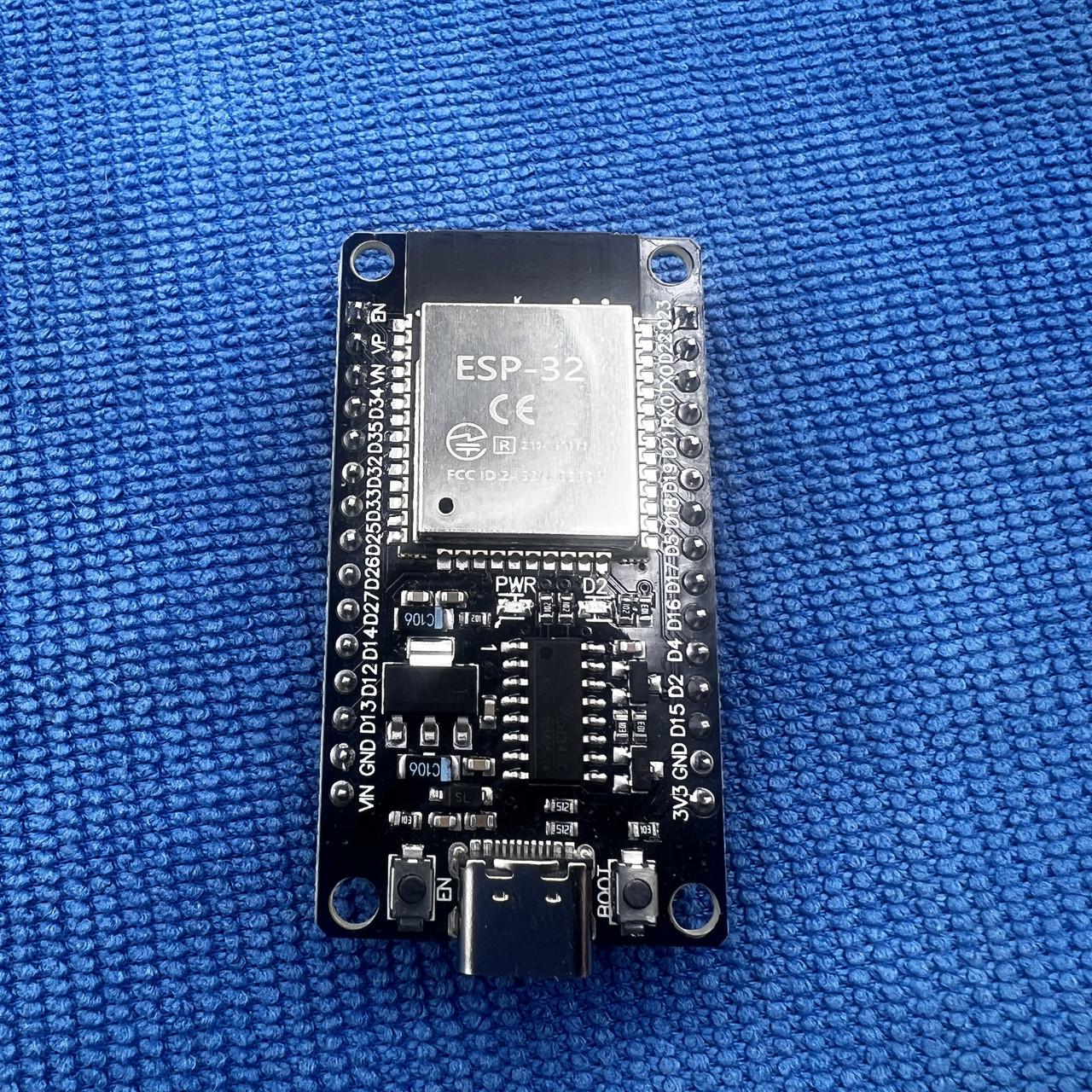 Модуль ESP32 WiFi Bluetooth WROOM-32 CH340 type-C - фото 2 Модуль ESP32 WiFi Bluetooth WROOM-32 CH340 type-C - фото 2