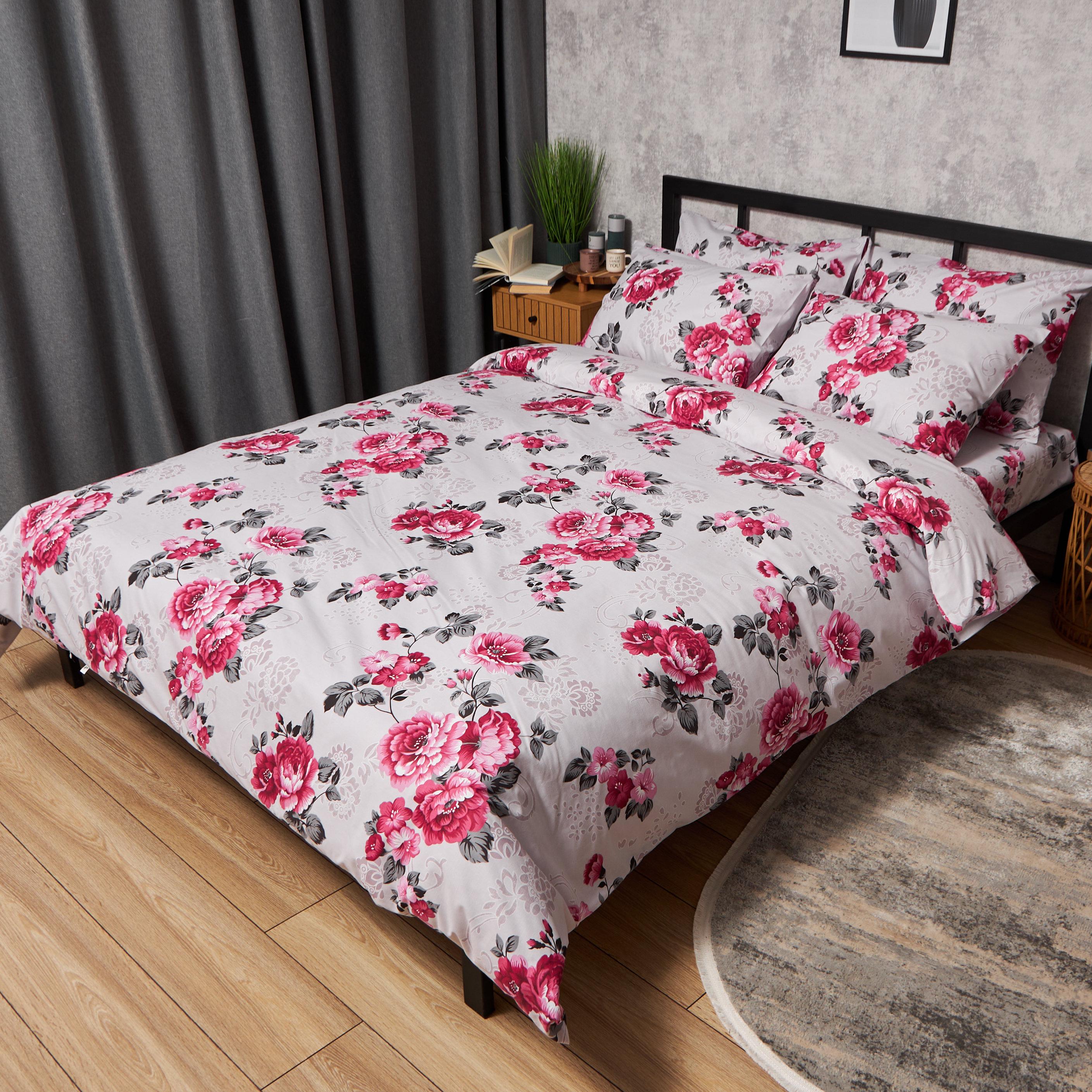 Комплект постельного белья Moon&Star бязь Gold Люкс Rose Whisper евро наволочка 2 шт. 200x220 см (MS-820009707)