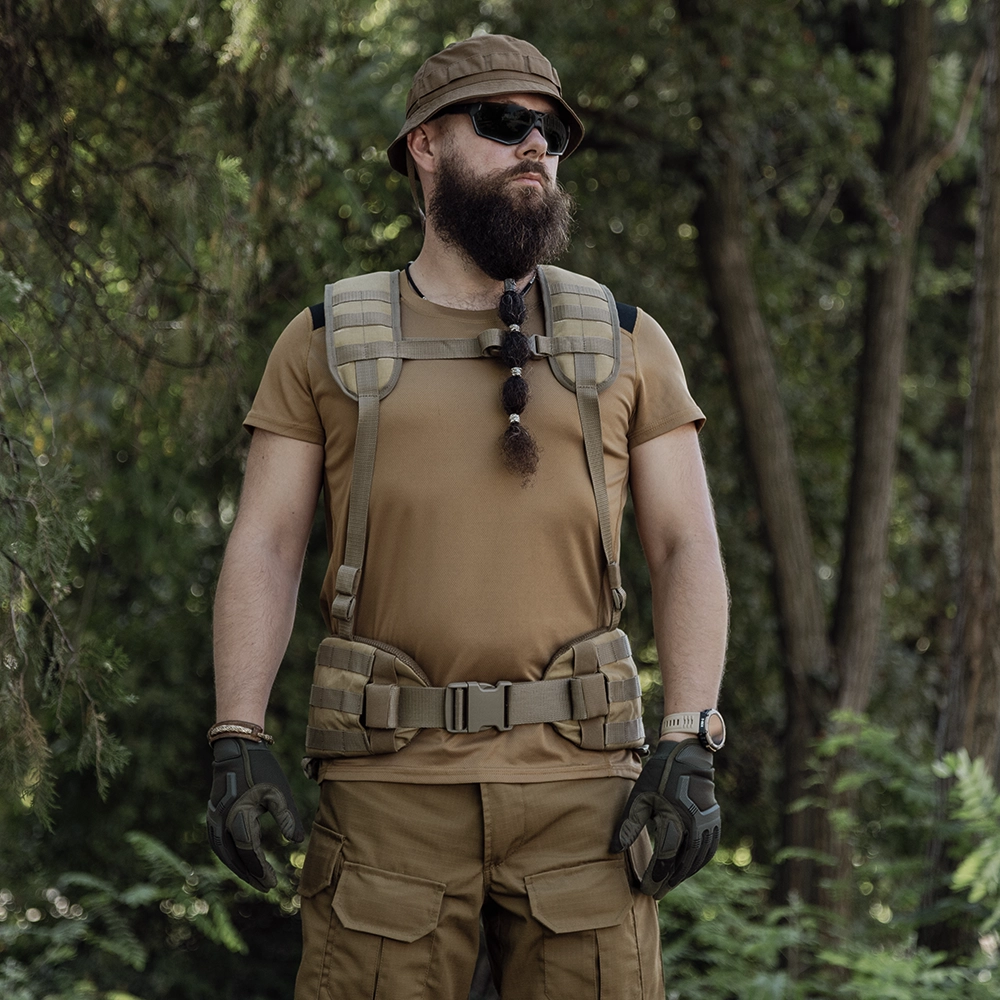 Ременно-плечевая система Warbelt SPECPROM M Койот - фото 6