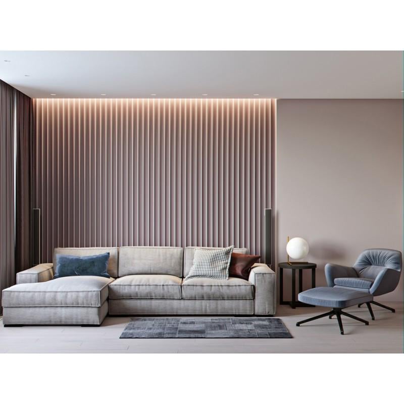 Панель гипсовая 3D Рейка до 3 000 мм (2026) - фото 10 Панель гипсовая 3D Рейка до 3 000 мм (2026) - фото 10