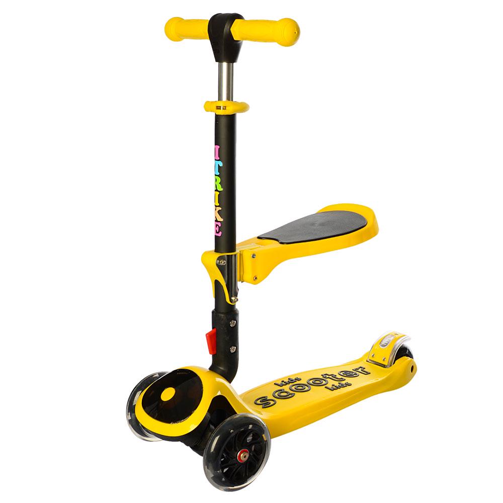 Самокат 3 в 1 iTrike JR 3-074-Y MAXI (181685) Самокат 3 в 1 iTrike JR 3-074-Y MAXI (181685)