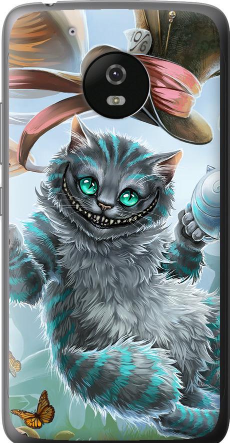 Чехол на Motorola Moto G5 Чеширский кот 2 (3993u-832-42517)