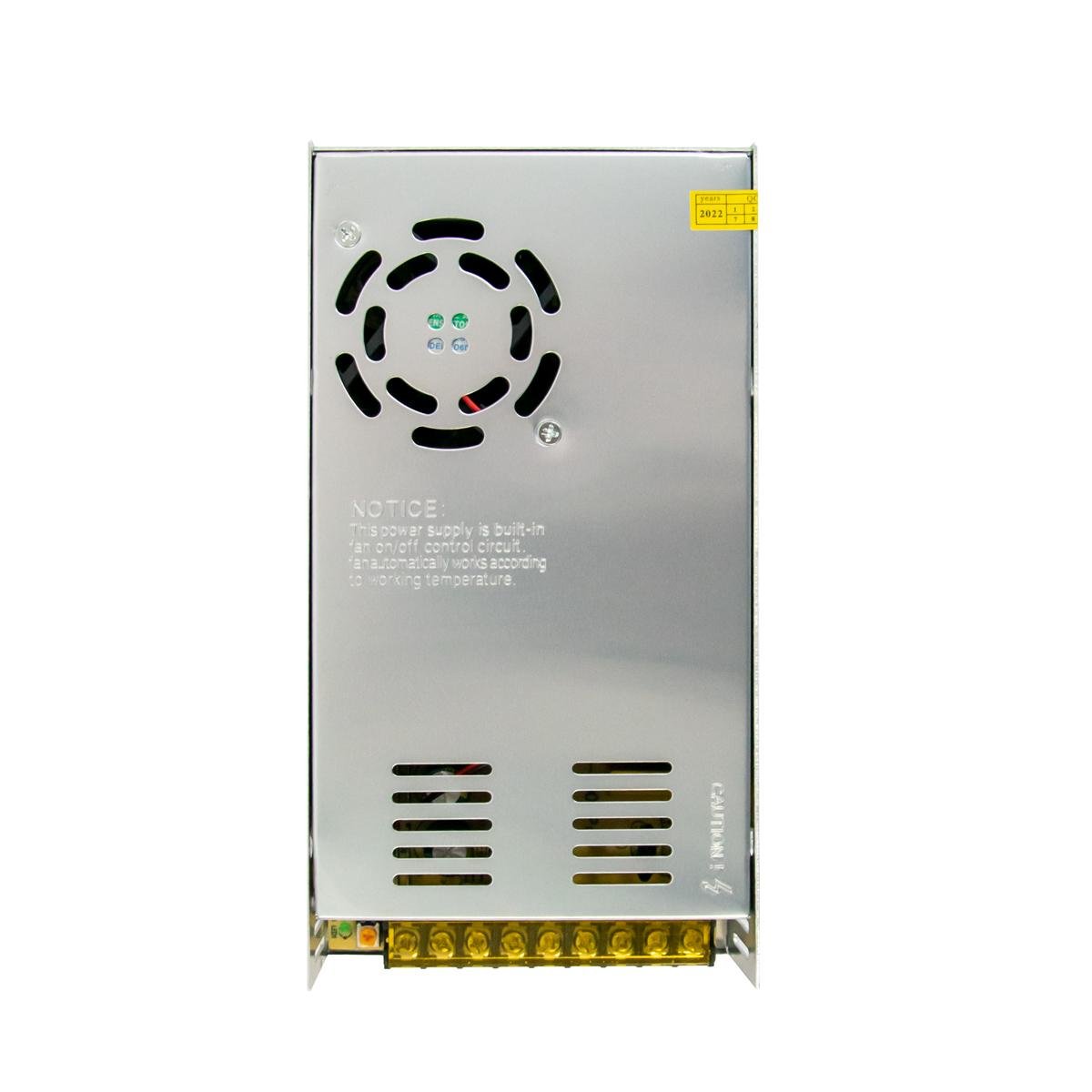 Блок живлення імпульсний Power Supply AC-DC S-360-12 12 V 30 A 360 Вт Silver (1009898) - фото 3