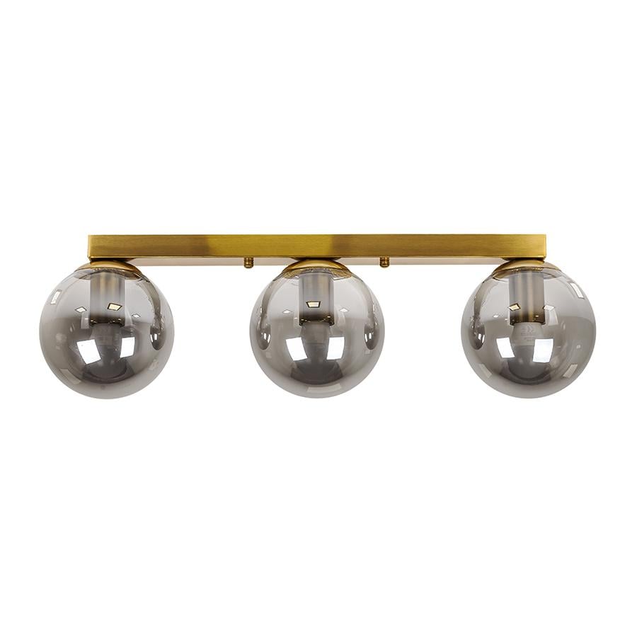 Люстра стельова лофт Light House LS-18638F-3 BRZ/BK 500 Бронзовий/Чорний