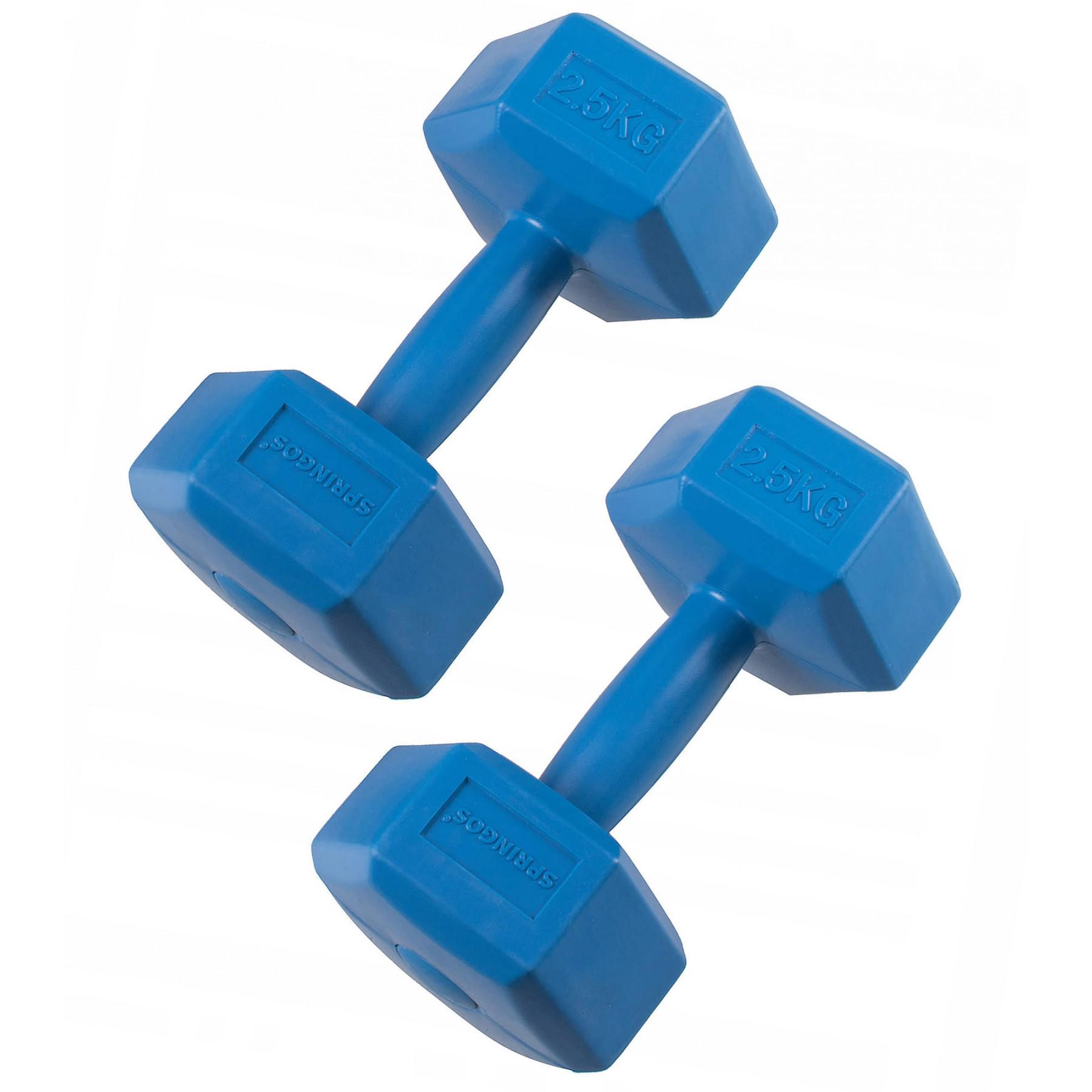 Гантели Springos Hex 2,5 кг 2 шт. (FA1033)